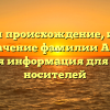 Изучаем происхождение, историю и значение фамилии Аеров: важная информация для всех её носителей