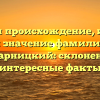 Изучаем происхождение, историю и значение фамилии Комарницкий: склонение и интересные факты