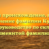 Изучаем происхождение, историю и значение фамилии Курзин: полное руководство по склонению именитой фамилии