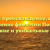 Изучаем происхождение, историю и значение фамилии Походня: склонение и уникальные факты.