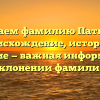 Изучаем фамилию Патютко: происхождение, история и значение — важная информация о склонении фамилии