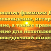 Исследование фамилии Дончик: происхождение, история и значение, а также правильное склонение для использования в повседневной жизни