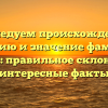 Исследуем происхождение, историю и значение фамилии Бублей: правильное склонение и интересные факты
