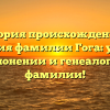 История происхождения и значения фамилии Гога: узнайте все о склонении и генеалогии этой фамилии!
