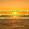 Познавательная история фамилии Какер: происхождение, значение и правильное склонение