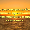 Полное рассмотрение фамилии Асадуллаев: происхождение, история, значение и правила склонения.