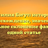 Фамилия Богут: история и происхождение, значение и правильное склонение фамилии в одной статье