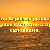 Фамилия Верпета: родословная, культурное наследие и правила склонения.