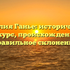 Фамилия Ганье: исторический экскурс, происхождение и правильное склонение