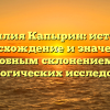 Фамилия Капырин: история, происхождение и значение с подробным склонением для генеалогических исследований