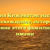 Фамилия Кижеватов: исследуем происхождение, историю и склонение этого фамилиарного имени