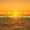 Фамилия Кожаров: история, значения и правила склонения.