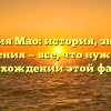 Фамилия Мао: история, значения и склонения — все, что нужно знать о происхождении этой фамилии