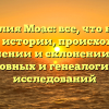 Фамилия Моас: все, что нужно знать об истории, происхождении, значении и склонении для родословных и генеалогических исследований