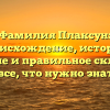 Фамилия Плаксун: происхождение, история, значение и правильное склонение – все, что нужно знать
