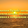 Фамилия Пулей: история происхождения, значения и склонения в подробном обзоре