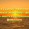 Фамилия Ткачук: происхождение, история и значение – все, что нужно знать о склонении этой фамилии