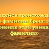 «Исследуйте происхождение и историю фамилии Ерош: значения и склонение этой уникальной фамилии»