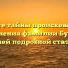 Откройте тайны происхождения и склонения фамилии Бучак с нашей подробной статьей