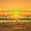 Происхождение, история и значение фамилии Кардашина: все, что нужно знать и как правильно склонять