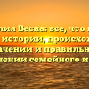 Фамилия Весна: все, что нужно знать об истории, происхождении, значении и правильном склонении семейного имени