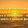 Фамилия Владимирский: происхождение и значение, история и склонение — все, что нужно знать о данной фамилии