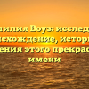 Фамилия Воуз: исследуем происхождение, историю и значения этого прекрасного имени