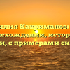 Фамилия Кахриманов: всё о происхождении, истории и значении, с примерами склонения