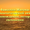 Фамилия Малеха: генеалогический обзор происхождения, истории и склонения