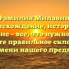 Фамилия Милавин: происхождение, история и значение – все, что нужно знать! Узнайте правильное склонение имени нашего предка