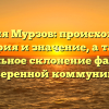 Фамилия Мурзов: происхождение, история и значение, а также правильное склонение фамилии для уверенной коммуникации