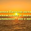Фамилия Паткин: история, происхождение и значение, склонение – все о ней!