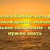 Фамилия Пашке: история и происхождение, значение и правильное склонение – все, что нужно знать
