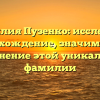 Фамилия Пузенко: исследуем происхождение, значимость и склонение этой уникальной фамилии