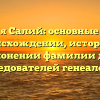 Фамилия Салий: основные факты о происхождении, истории и склонении фамилии для исследователей генеалогии.