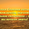 Фамилия Слонова: история и происхождение, значимость и правильное склонение — все, что вы хотели знать!