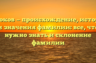 Дрюков — происхождение, история и значения фамилии: все, что нужно знать и склонение фамилии