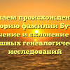 Изучаем происхождение и историю фамилии Буток: значение и склонение для успешных генеалогических исследований