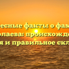 Интересные факты о фамилии Ермолаева: происхождение, история и правильное склонение