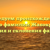 Исследуем происхождение и историю фамилии Жабокрицкий: значения и склонения фамилии