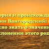 История и происхождение фамилии Вангородский: всё, что нужно знать о значении и склонении этого рода!