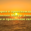 История и происхождение фамилии Мигур: узнайте значение и правильное склонение!