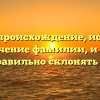 Майоз: происхождение, история и значение фамилии, и как правильно склонять ее