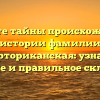 Откройте тайны происхождения и истории фамилии Пуэрториканская: узнайте значение и правильное склонение!