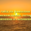 Полный гайд по фамилии Крепин: происхождение, история, значение и склонение