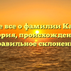 Узнайте все о фамилии Касабиев: история, происхождение и правильное склонение