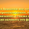Фамилия Абашина: все, что нужно знать о происхождении, истории и значении, а также как правильно склонять эту фамилию