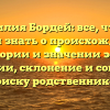 Фамилия Бордей: все, что вы хотели знать о происхождении, истории и значении этой фамилии, склонение и советы по поиску родственников