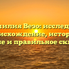 Фамилия Везо: исследуем происхождение, историю, значение и правильное склонение
