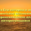 Фамилия Его: история и значения, правильное склонение и происхождение для интересующихся